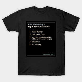 Top 5 Films T-Shirt